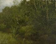 Landscape with a pond unknow artist